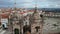 Aeria circle view of Sanctuary of Our Lady of Nazare church