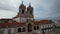 Aeria view of Sanctuary of Our Lady of Nazare church, Nazare