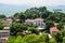 Aeriaerial view of Xiamen Gulangyu island, China. The place is one of the UNESCO World Heritage.