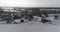 Aerial 4k drone video of view of Lukovnya village