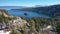 Aerial 4K Emerald Bay, Lake Tahoe, California USA Panorama