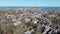 Aerial 4k Footage of Down Town of Nantucket
