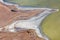 Aerial abstract view of Great Ocean Road coastline, Victoria, Australia