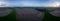 Aerial agriculture farmland landscape