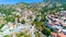 Aerial Agros village, Limassol, Cyprus