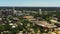 Aerial approach Donald L Tucker Civic Center Downtown Tallahassee FL