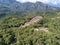 Aerial of Bena traditional village