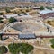 aerial bird's eye drone photo of ancient theatre archaeological site Kourion limassol cyprus