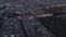 Aerial birds eye view over Germany capital city Berlin beautiful red roof buildings panorama. Drone circling panoramic