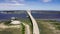 Aerial cable-stayed bridge Sidney Lanier Bridge