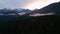 Aerial Canadian Mountain Landscape. Nature Background Panorama.