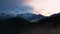 Aerial Canadian Mountain Landscape. Nature Background Panorama.