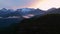 Aerial Canadian Mountain Landscape. Nature Background Panorama.