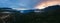 Aerial Canadian Mountain Landscape. Nature Background Panorama.