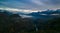 Aerial Canadian Mountain Landscape. Nature Background Panorama.