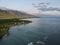 Aerial capture of Olowalu, looking towards the Pali