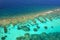 Aerial of Caribbean Coral Reef