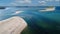 Aerial at Chatham, Cape Cod Showing the Nauset Harbor and North Beach Inlet