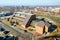 Aerial of Chatham Kent Community Centre in Chatham, Ontario, Canada