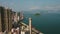 Aerial China Hong Kong Downtown September 2019 Sunny Day 4K Mavic Pro