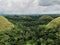 Aerial Chocolate Hills Rainforest View