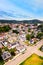 Aerial cityscape of Dover, New Jersey