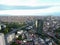 Aerial Cityscape Indonesia, Landmark of Jakarta