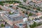 Aerial cityscape ofTthe Hague, city of the Netherlands