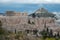 Aerial cityscape view of Athens capital city of Greece