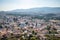 Aerial cityscape view of Athens capital of Greece