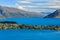 Aerial Cityscape View of Queenstown New Zealand