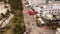 Aerial clip miami Beach world famous Ocean Drive