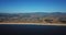 Aerial coastal cliffs of Half Moon Bay near San Francisco Bay Area, California USA