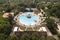 Aerial of Community Swimming Pool