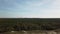 Aerial of Curonian Spit National Park and Klaipeda Skyline