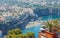 Aerial daytime view of Sorrento, Amalfi coast, Italy