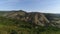 Aerial of Douro Terraced Vineyards in Portugal