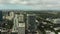 Aerial Downtown Ft Lauderdale city scene