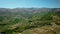 Aerial: Drone approaching house on cliff by small village - Alpes-Maritimes, France