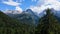 Aerial Drone - Fantastic Alpine Landscape in the Italian Dolomites