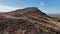 Aerial drone flight over The Roaches in the Peak District National Park