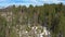 Aerial drone flight over Sequoia National Park, California, USA, 4K