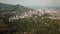 Aerial drone footage of Cali, Colombia. Drone shot of Cali city.