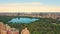 Aerial drone footage of Central Park