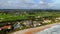 Aerial drone footage luxury homes Triton Beach Ormond Beach Florida USA circa 2023