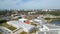 Aerial drone footage Sarasota High School