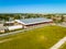 Aerial drone photo Bergeron Rodeo Grounds