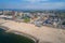 Aerial drone photo of Coney Island New York