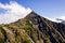 Aerial drone photo - Mt. Kita of the Southern Japanese Alps.