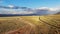 Aerial Drone Shot of Pyramid Lake in Northern Nevada